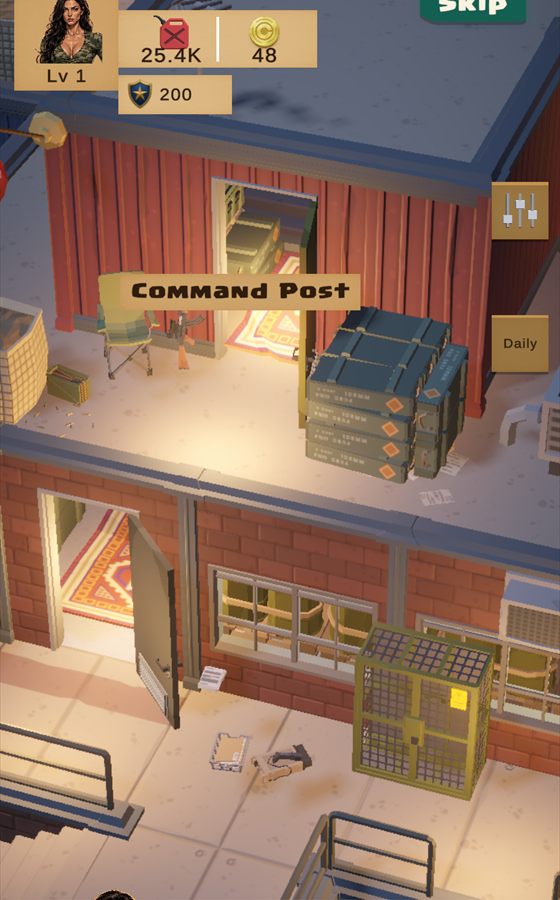 Reinforcing the command post